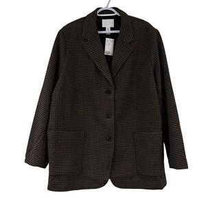 🆕 H&M Houndstooth Blazer